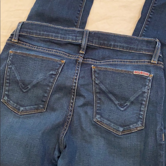 Hudson Skinny Blue Jeans - Picture 6 of 7